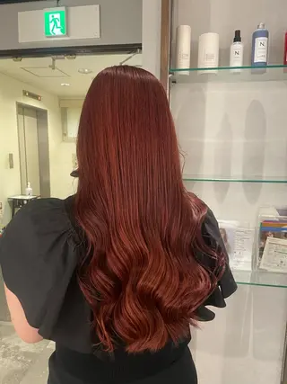 セミロング カラー 天王寺/阿倍野 tocca rieのヘアスタイル