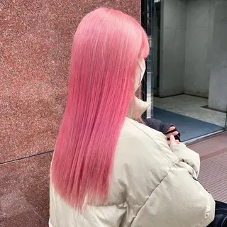 カラー Seleneコウキ ブリーチ/ハイトーンのヘアスタイル