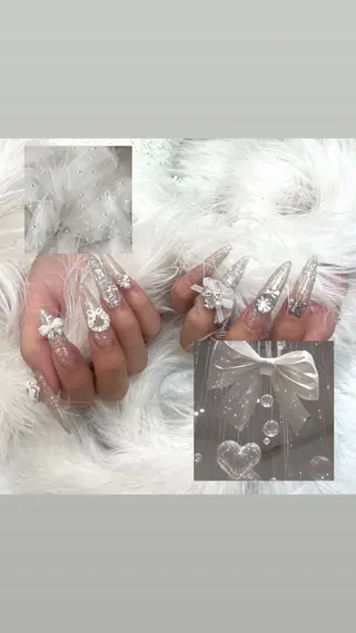 ネイル honoka 池袋❄️🎀🤍のネイルデザイン