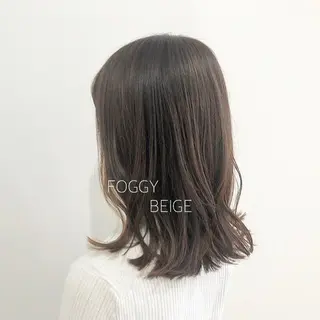 ミディアム カラー お洒落パーマ/ 艶カラー/michiのヘアスタイル