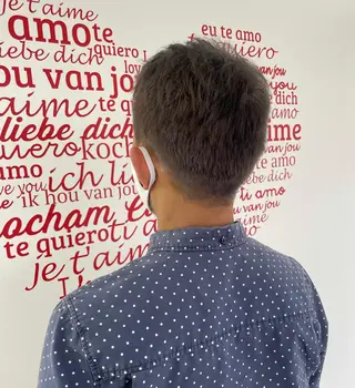 ショート カラー メンズ CREAPY所属・CREAPY　日向野 利菜のヘアスタイル