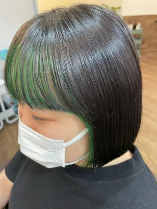 ショート しもかわ かほのヘアスタイル