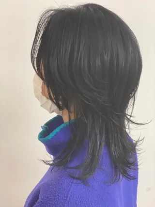 ミディアム ✨オール年代🆗 🤍内田亜由子のヘアスタイル