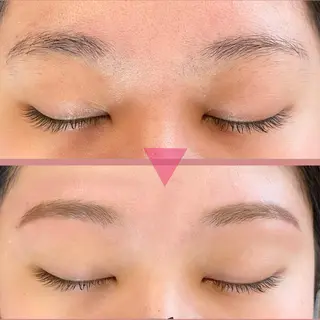 まつげパーマ/眉毛 ［ALBA］のマツエク・マツパデザイン