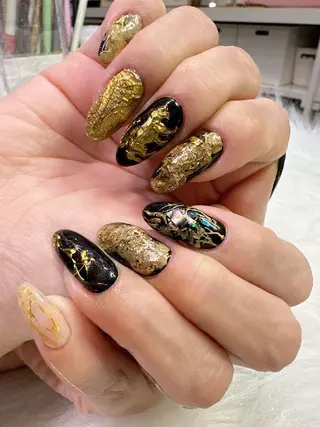 ロング ネイルサロンジーエム所属・ネイルサロン ジーエムのネイルデザイン
