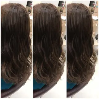 ロング カラー 顔まわり🤍小顔 カット🤍みさきのヘアスタイル