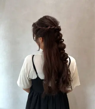 ヘアアレンジ 阿部  ことみ /メンズカットモデルのヘアスタイル