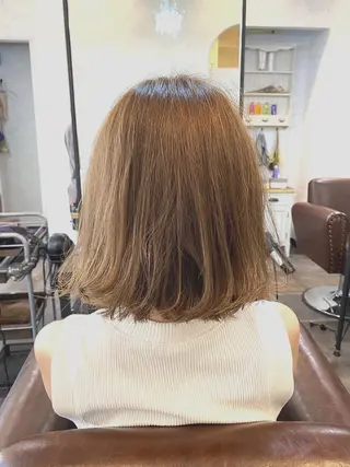 ミディアム ⭐️ショート⭐️美髪 矯正⭐️水口陸のヘアスタイル