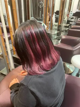 カラー 西宮北口　　yua モデル募集中のヘアスタイル
