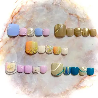 ネイル Liberta所属・森 まりなのネイルデザイン