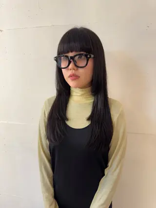 ロング RikO *. 海外風ヘアのヘアスタイル