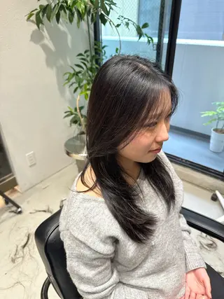 ロング カラー 横浜/カット/ HAYATOのヘアスタイル