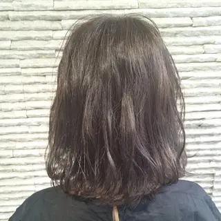 セミロング カラー ヘアアレンジ 嶋田 ゆきのヘアスタイル