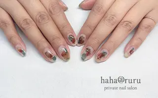 ネイル haha@ ruruのネイルデザイン