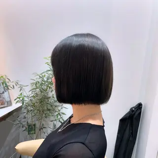 ショート カラー 🐥ボブ/韓国ヘア 髪質改善/halcaのヘアスタイル