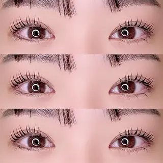 マツエク・マツパ Be. eyelash＆eyebrow 岡山店所属・🦋be. みうち🦋のマツエク・マツパデザイン