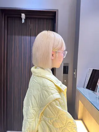 ミディアム カラー JILL/鶴岡 和幸/天神のヘアスタイル