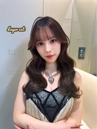 ロング Lond Melia所属・ゆーだい🇰🇷韓国 🇰🇷×髪質改善のヘアスタイル