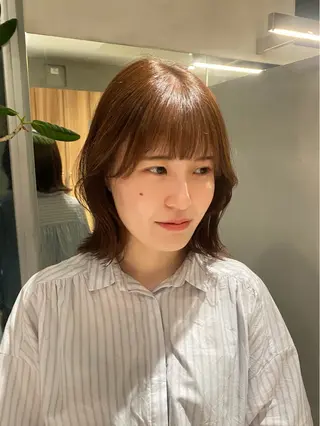ミディアム ショート/ボブ 🫧kaede🫧のヘアスタイル