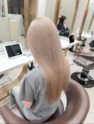 ロング ひな🫧ハイトーン ×ボブ🫧のヘアスタイル
