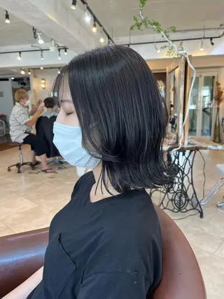 ミディアム 本場の韓国ヘア 🇰🇷チ・ヨンジュのヘアスタイル