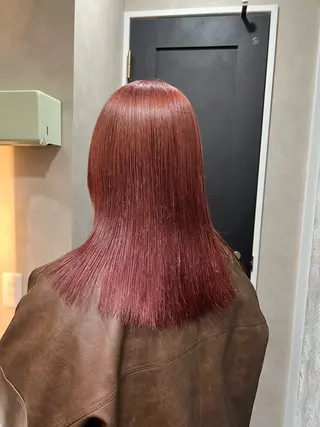 カラー 🩰ボブ/暖色カラー 田實 紗和 🥑🫧のヘアスタイル