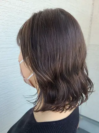 ミディアム Rina/ガーリー/ 透明感カラー🪄♡のヘアスタイル