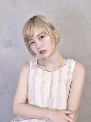 ショート 髪質改善/ヘアケア coiiはしもとはなのヘアスタイル