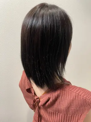 カラー 黒島優香🦋 /縮毛矯正/髪質改善のヘアスタイル