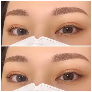 アイブロウ GO TODAY SHAIRE SALON 銀座Cras所属・韓国風眉×顔タイプ 診断®  Naoの眉毛・アイブロウイメージ