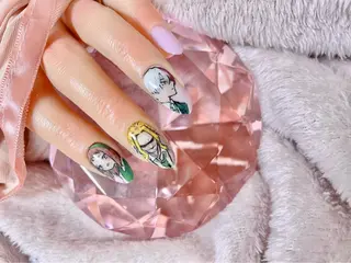 ネイル ゆりか ジョアアンジェ福島のネイルデザイン