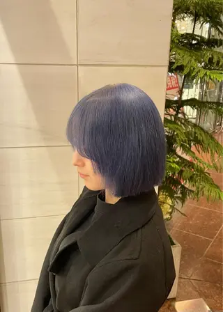 ミディアム カラー ハイトーン/ブリーチ /hikaruのヘアスタイル