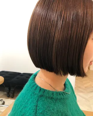 ショート PACE所属・ayumi ／透明感カラーのヘアスタイル