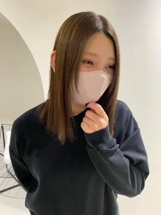 カラー fab.所属・檜 果歩のヘアスタイル