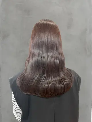 ロング カラー ヘアアレンジ Eliss Horie所属・coco♡ 韓国hairのヘアスタイル