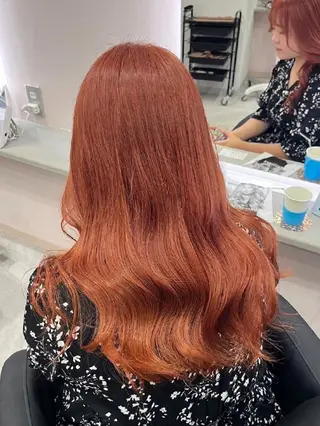 ロング カラー ‪✝︎カラーモデル 募集/フウカ‪✝︎のヘアスタイル