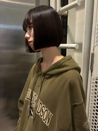 ショート ✩似合わせカラー /レイヤー✩momoのヘアスタイル