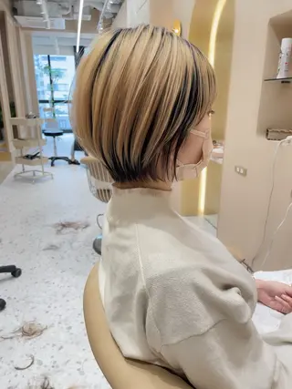 ショート カラー 韓国ヘア/髪質改善 /Harunaのヘアスタイル