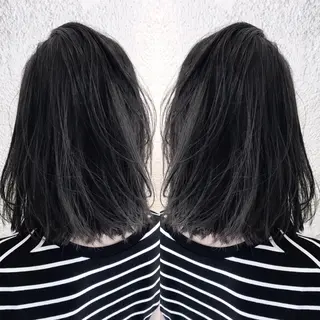 ショート カラー シールエクステ⭐️ オオミタクヤのヘアスタイル