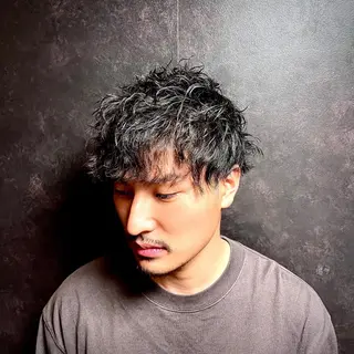 ショート パーマ 武田　晃英 KoeiTakedaのヘアスタイル