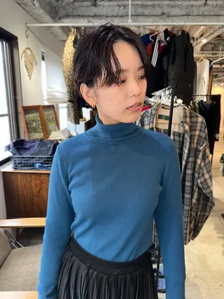ショート パーマ指名No. 1 磯飛⭐️慎之介のヘアスタイル