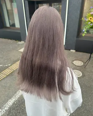 セミロング カラー ヘアアレンジ JILL by charme所属・小山/透明感カラー/ レイヤー/中茎涼太のヘアスタイル