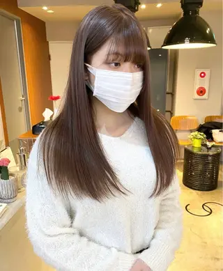 ロング カラー ブリーチ矯正/ ブリーチ特化mikaのヘアスタイル