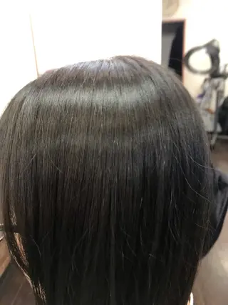 ロング パーマ 桧山 真のヘアスタイル