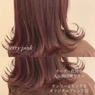 ショート カラー レイヤー/艶髪 🇰🇷Ryotaのヘアスタイル