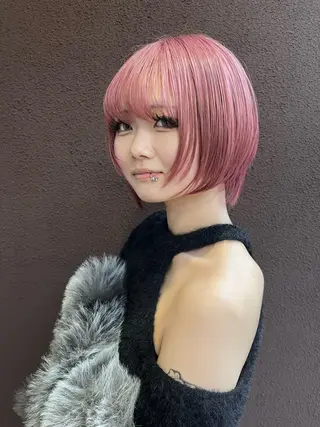 ミディアム カラー TOTA 唯一無二カラーのヘアスタイル