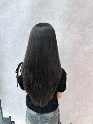 ロング 🔸縮毛矯正/髪質 改善カラー石崎🔸のヘアスタイル