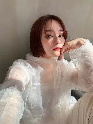 ショート カラー ショート/ボブ専門 宮脇美奈/南船場のヘアスタイル