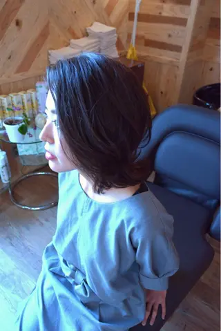 ミディアム カラー パーマ belle chambreイブカのその他イメージ