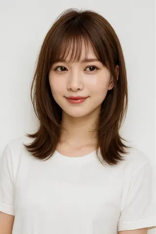セミロング 店長 奈須 雄紀のヘアスタイル